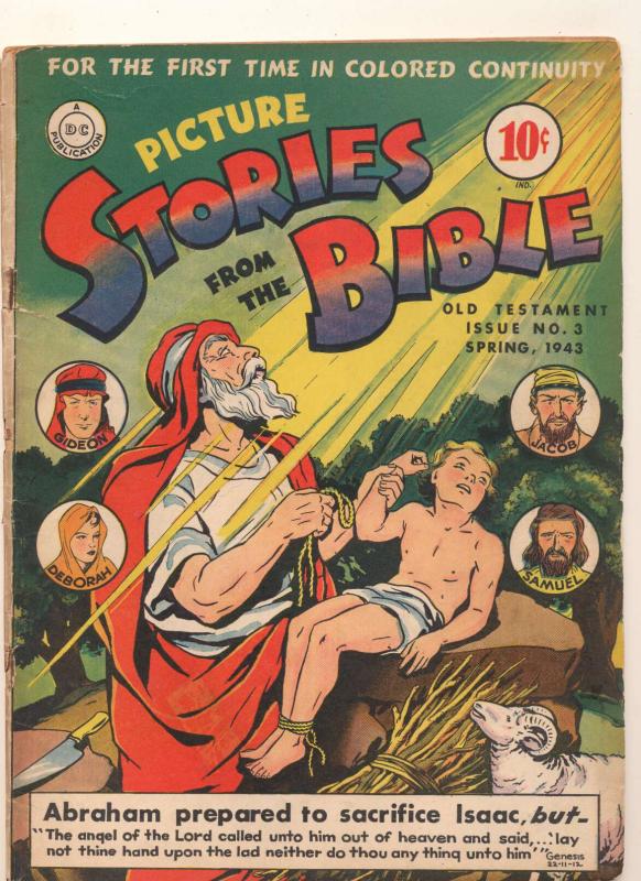 Picture Stories from the Bible: Complete Old Testament Edition #3, VG+ (Actua...