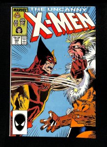 Uncanny X-Men #222 Wolverine vs Sabertooth!