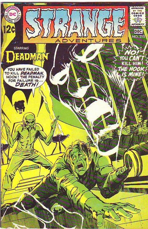 Strange Adventures #215 (Dec-68) FN/VF Mid-High-Grade Deadman
