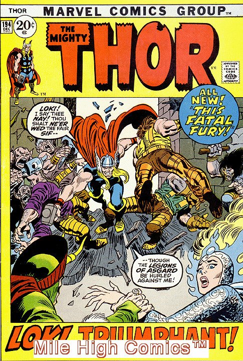 THOR  (1962 Series) (#83-125 JOURNEY INTO MYSTERY, 126-502) #194 Fine