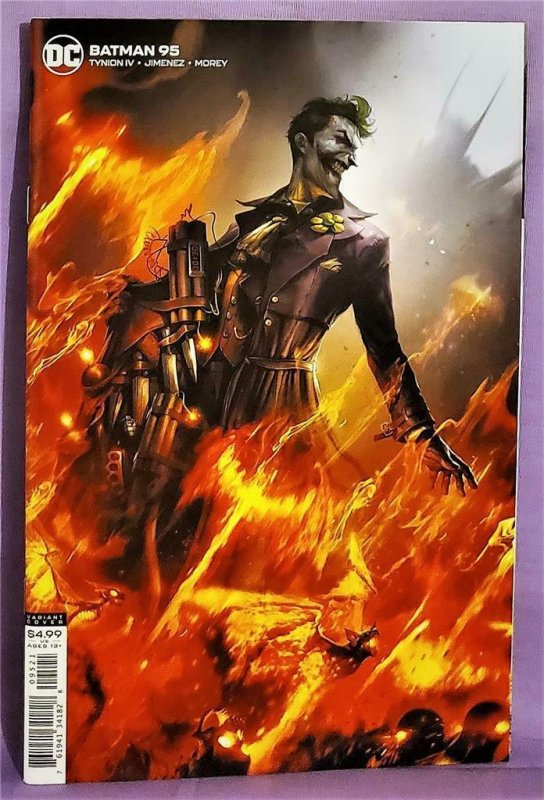 James Tynion IV BATMAN #95 Franceso Mattina Card Stock Variant Cover (DC, 2020)!