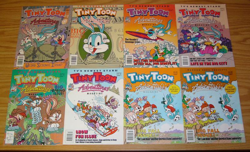 Tiny Toon Adventures Magazine #1-7 VF/NM complete series + variant - warner bros