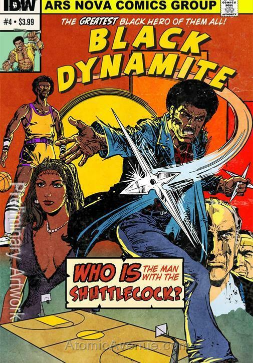 Black Dynamite #4 VF/NM; IDW | save on shipping - details inside