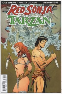 RED SONJA TARZAN #3 B, NM, Geovani, 2018, more RS in store