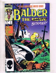 Lot of 2 Balder the Brave Marvel Comic Books # 1 2 WT5