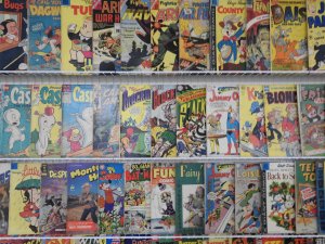 Huge Lot of Gold/Bronze/Silver Age Comics W/ Superman, Casper and more!