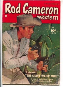 Rod Cameron Western #13 1951-Fawcett-B-Western film star photo covers-G