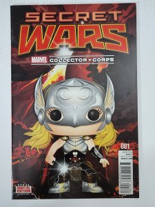 Secret Wars #1 Jane Foster Thor Collector Corps Variant
