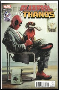 Deadpool vs. Thanos #1 Retailer Summit Cover (2015) Deadpool