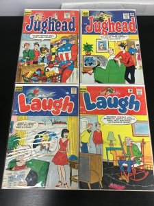 4PC LAUGH/JUGGHEAD LOT (4.0) JUGHEAD #192,132 LAUGH #175,181!! 1965