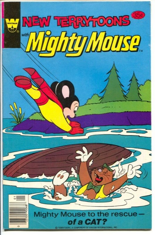 New Terrytoons #54 1979-Final Issue-Whitman variant-Mighty Mouse-FN