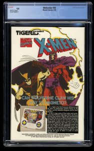 Wolverine #50 CGC NM/M 9.8 White Pages