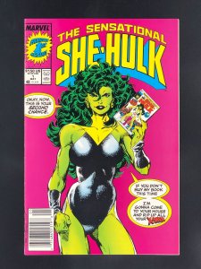 The Sensational She-Hulk #1 (1989) Second Ongoing She-Hulk Solo Series