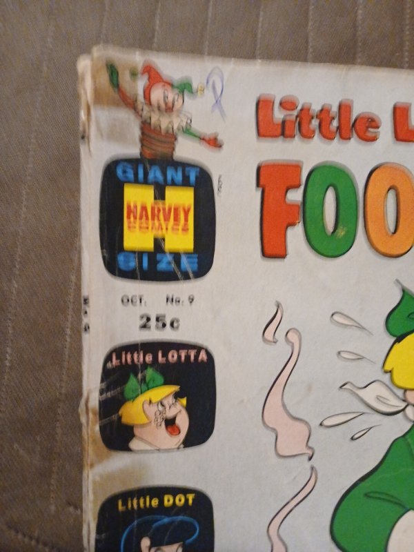 Little Lotta Foodland #9 Silver Age 1965 Square Bound Giant Harvey Comics