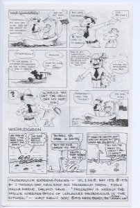 PANDEMONIUM EXPRESS FUNNIES #8 - Digest-size comix - 9.0, WP - 1st printing