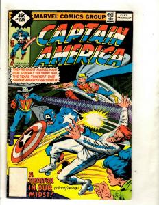 11 Captain America Marvel Comics 228 229 (2) 233 251 252 254 258 260 261 275 RM1