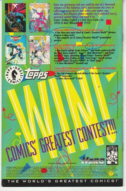 Comics' Greatest World: Steel Harbor #1 (1993)