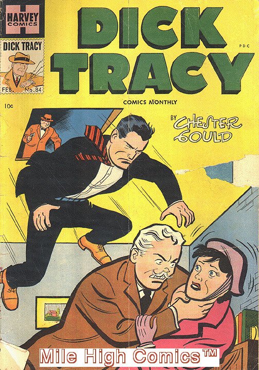 DICK TRACY  (HARVEY) (1950 Series) #84 Fair Comics Book