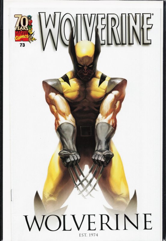 Wolverine #73 Variant Cover (2009) Wolverine