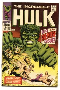Incredible Hulk #102 - 1967 - Marvel - VG - comic book