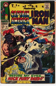 Tales of Suspense #92 (1967) Captain America