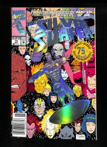 Silver Surfer (1987) #75 Death of Nova!