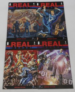 Real Heroes #1-4 VF/NM complete series Bryan Hitch - 2014 ; Image