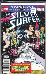 Silver Surfer Annual #4 Newsstand Edition (1991) Silver Surfer