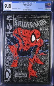 Spider-Man #1 (8/90) Graded CGC 9.8 Silver Edition