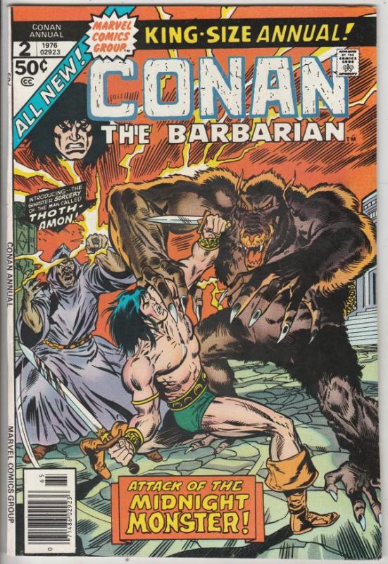 Conan the Barbarian King-Size #2 (Jan-76) NM- High-Grade Conan the Barbarian