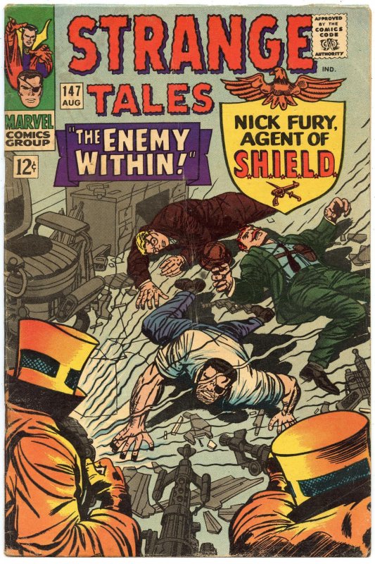 Strange Tales #147 (1966).  G+  (216)