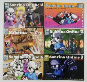 Sabrina Online Year 1 6 Vf Nm Complete Series Eric Schwartz Anthropomorphics Comic Books Modern Age Hipcomic