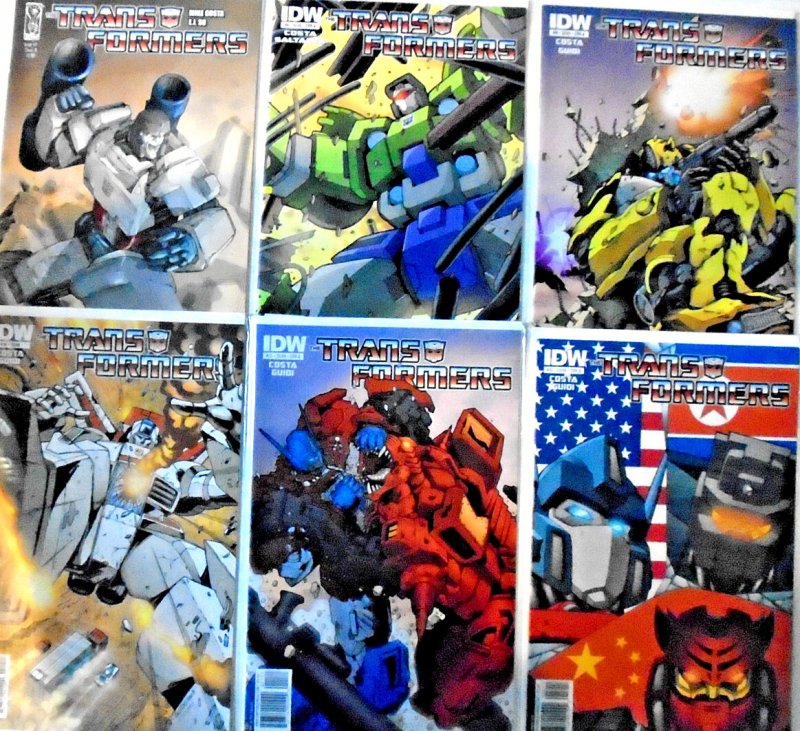 *TRANSFORMERS (IDW 2009) Issues 7-16 + CONTINUUM: The Definitive Chronology
