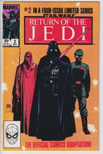 STAR WARS RETURN OF THE JEDI #2 (Nov 1983) 1st full app Emperor Palpatine NM 9.4