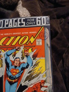 Action Comics #437 100 Page Giant DC Comics 1974 Bronze Age Superman Doll man