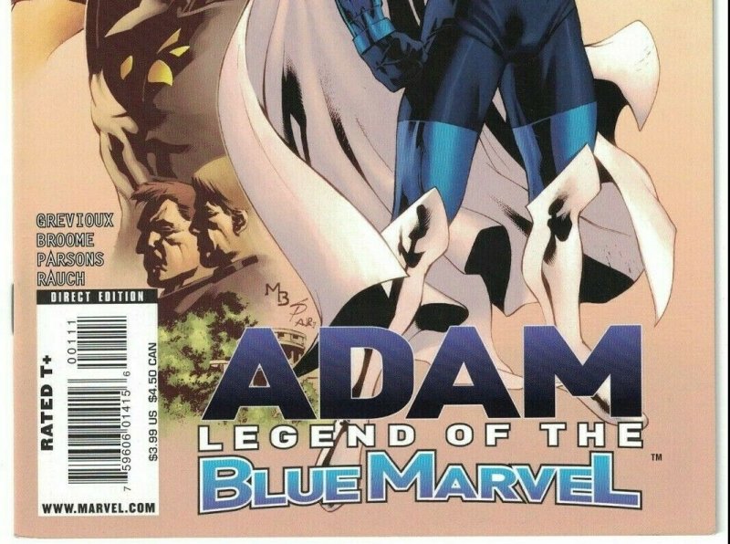 Adam: Legend of the Blue Marvel #1 VF; Marvel | We combine shipping 