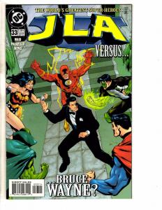 Lot Of 11 JLA DC Comic Books # 32 33 34 35 36 37 38 39 40 41 42 Batman Atom GM15