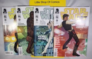 Star Wars Rebel Heist #1 2 3 4 Complete Set Adam Hughes Covers 2014 Dark Horse