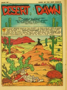 Land of the Lost #1 1946- Desert Dawn- EC Golden Age Funny Animals VG+