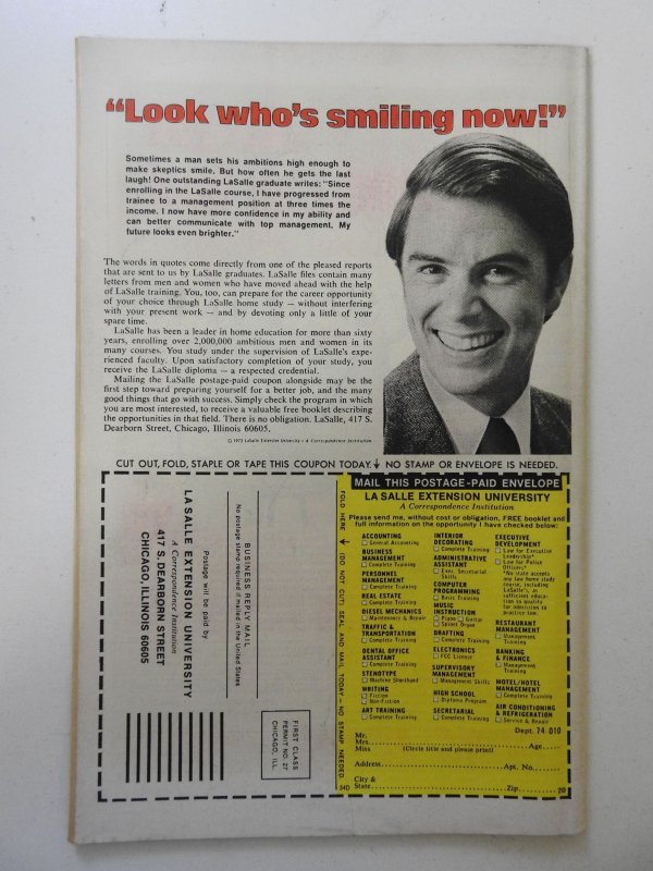 Marvel Two-in-One #14 (1976) VG+ Condition MVS intact! moisture stain fc