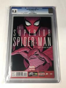 Superior Spider-man 10 Cgc 9.8 White Pages Marvel Amazing Legacy # 710