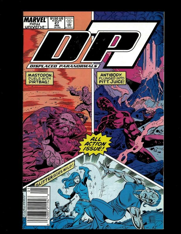 Lot of 12 DP7 Marvel Comic Books #3 13 15 19 20 21 22 23 24 25 26 27 J412