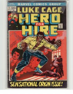 Hero for Hire #1 (1972) Luke Cage [Key Issue]