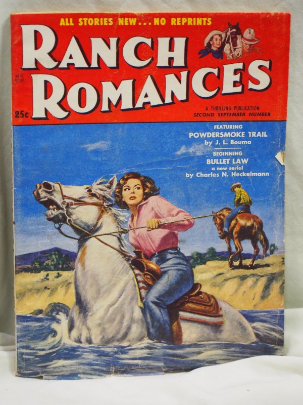 Ranch Romances September 9,1955 VG/Fine