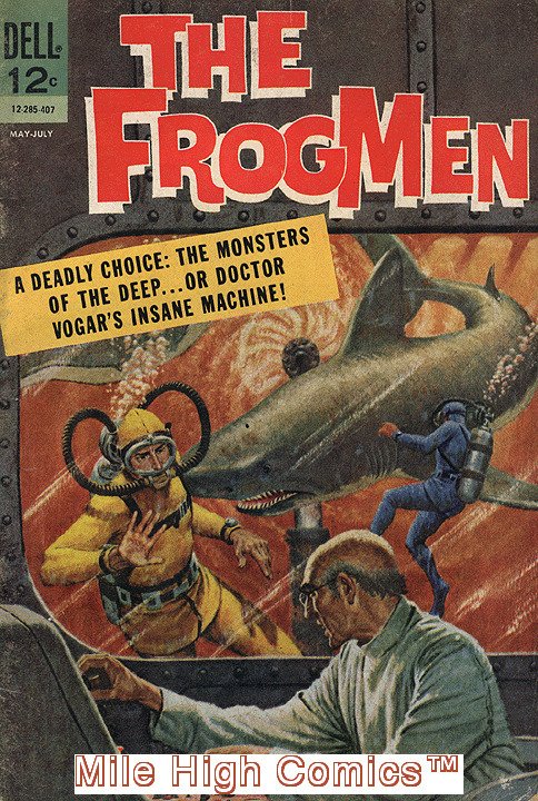 FROGMEN, THE (1962 Series) #9 Good Comics Book 