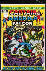 Captain America #146 (1972) Captain America and the Falcon