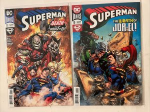 16 SUPERMAN DC COMICS 2018 Bendis Lot #1-4 4-10 11 14 17 17 18 Some Variants
