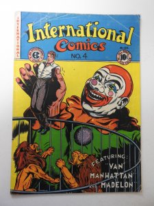 International Comics #4 (1947) VG Condition pencil fc