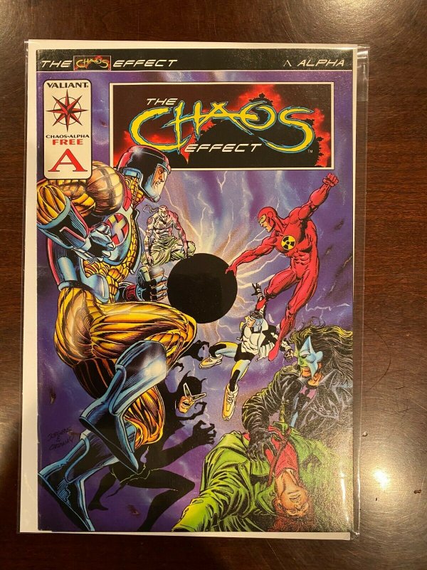 The Chaos Effect Valiant Alpha #1 8.0 VF (1994)