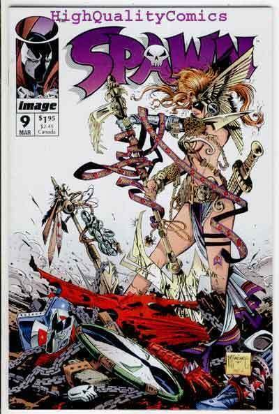 SPAWN #9, NM, Todd McFarlane, Neil Gaiman, 1st Angela, more in store